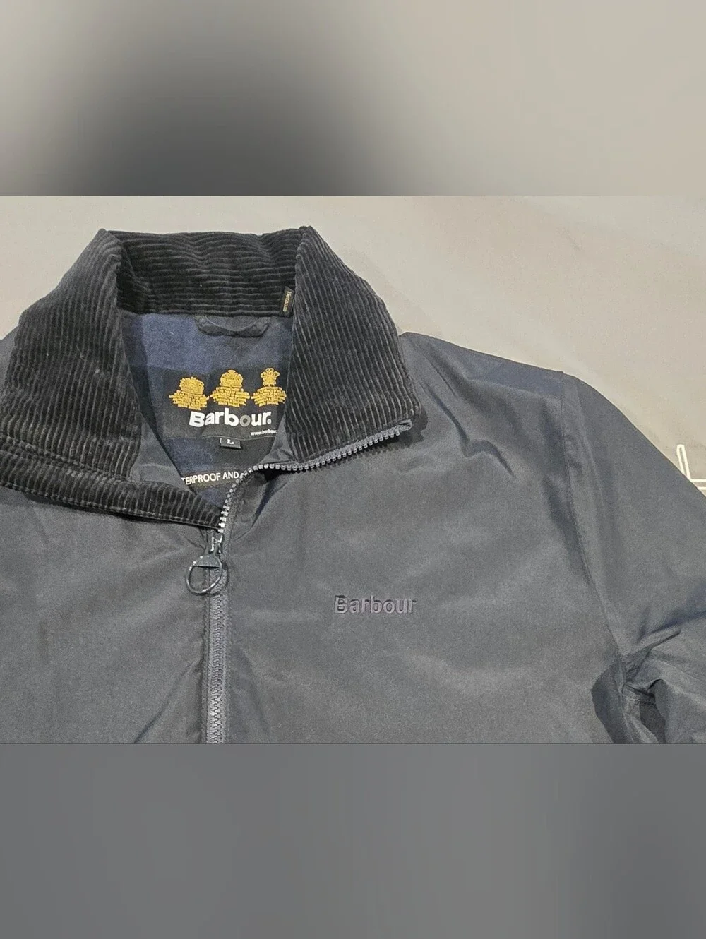 Barbour Peak Waterproof Men's Jacket Size Large